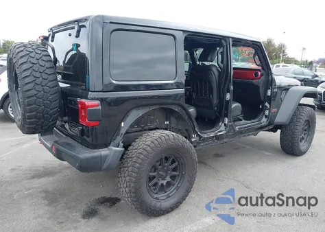 2020 Jeep Wrangler Unlimited Rubicon 4X4 z USA, uszkodzony, nr VIN 1C4HJXFG0LW105930